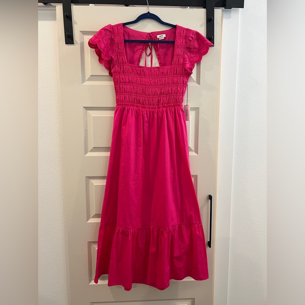 Jason Wu Smocked Pink Dress